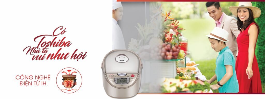 Nồi cơm điện tử Toshiba 1 lít RC-10RH(CG)VN