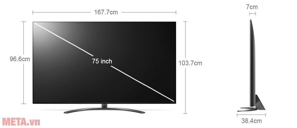 Smart Tivi LG 4K 75 inch 75SM9400PTA