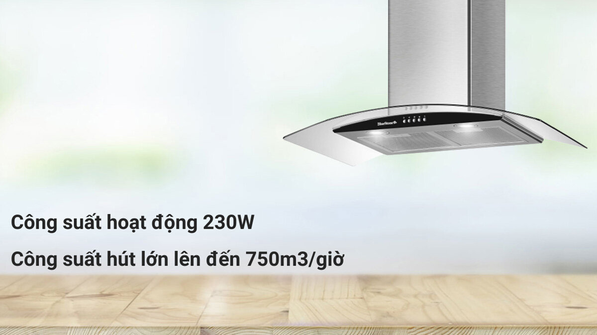 Bluestone HOB-8733 có công suất hoạt động 230W