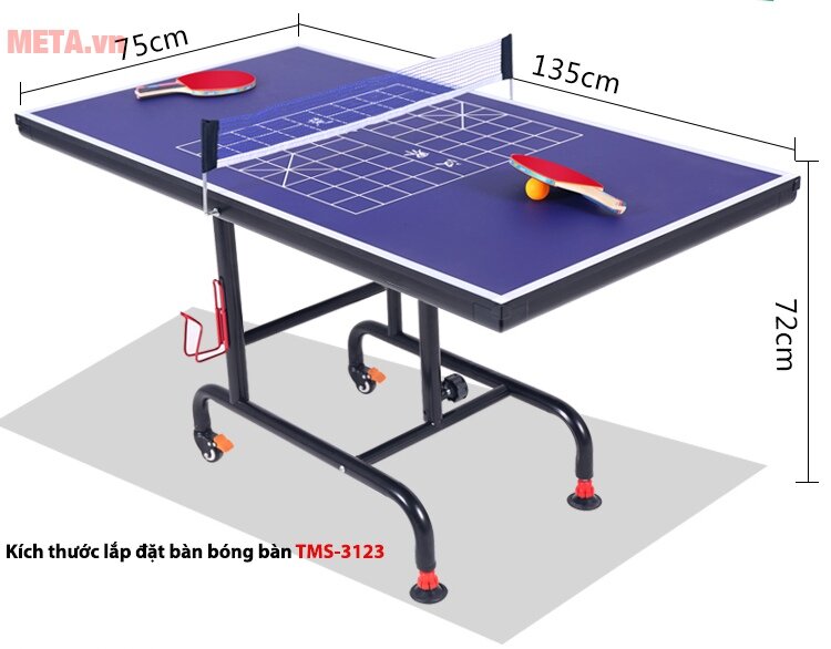 Bàn bóng bàn trẻ em TMS 3123