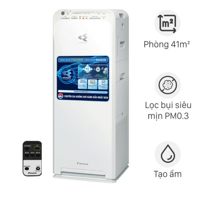 Máy lọc không khí tạo ẩm Daikin MCK55TVM6 2 Máy Lọc Không Khí Tạo Ẩm Daikin MCK55TVM6