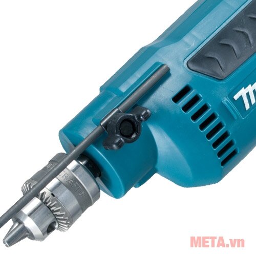 Máy khoan sắt tốc độ cao Makita DP2010 có đường kính khoan sắt là 6.5mm Máy khoan Makita