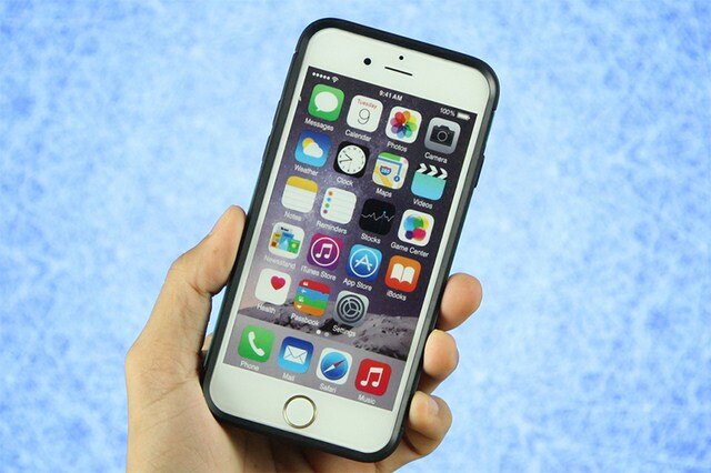 Ốp lưng iPhone 6 - 6s Nhựa dẻo phủ da VB Ốp lưng iPhone 6 - 6s Nhựa dẻo phủ da VB