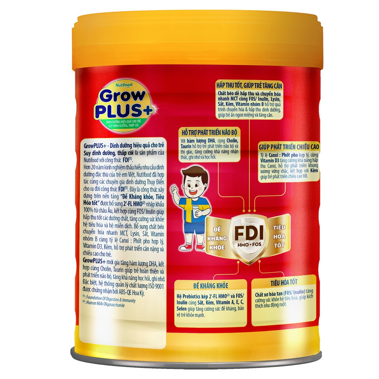 công dụng nổi bật của sữa Grow Plus đỏ 900g