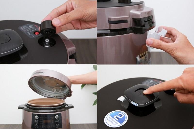 Nồi áp xuất điện tử cao cấp 5L Bluestone PCB-5763