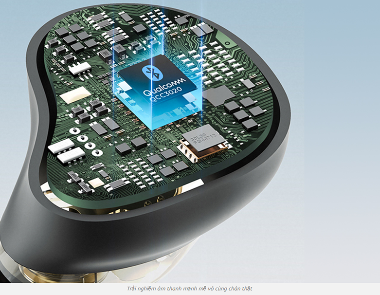 Tai nghe không dây Bluetooth True Wireless Soundpeats Truengine 3 SE || Chip Xử lý âm thanh