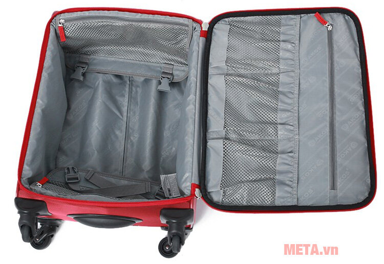 Vali vải Sakos Platinum 4.5 (34 x 21 x 52 cm)