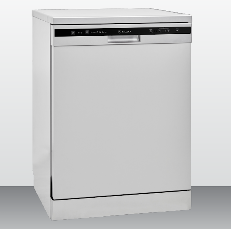 Máy rửa bát Malloca WQP12-5201E nổi bật với thiết kế độc lập