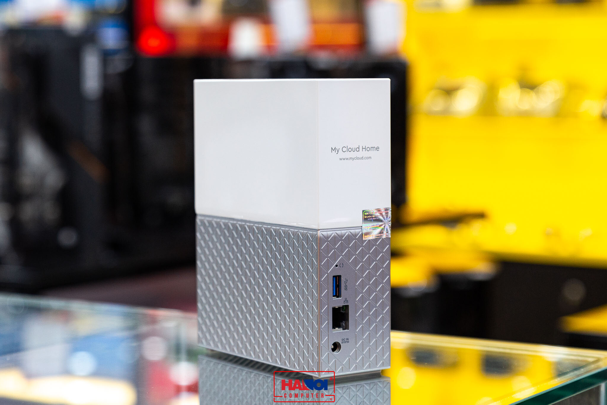 Ổ cứng gắn ngoài 3TB 3.5 inch USB 3.0/LAN WD MY CLOUD HOME - WDBVXC0030HWT-SESN