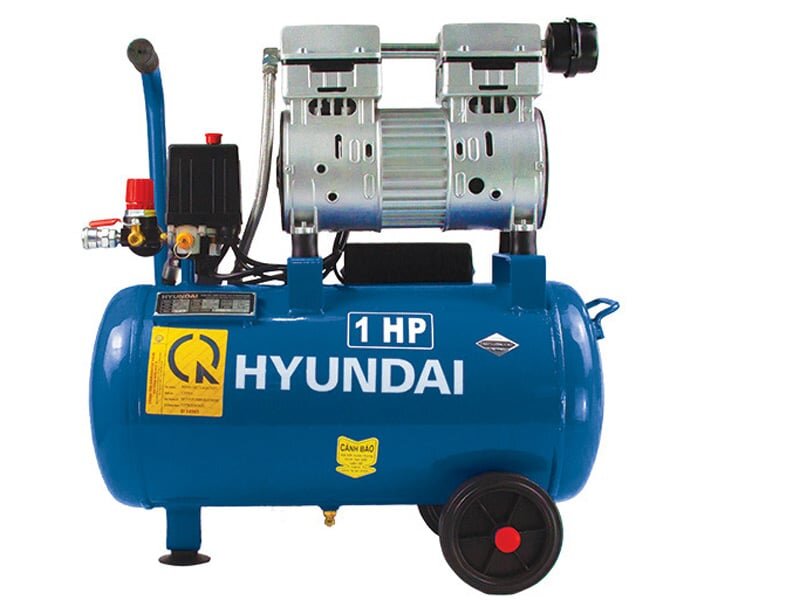 Hình ảnh máy nén khí không dầu Hyundai AH1-124