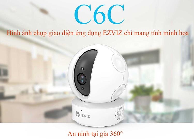 Camera quay quét Wifi theo dõi chuyển động EZVIZ EZ360 CS-CV246 720P