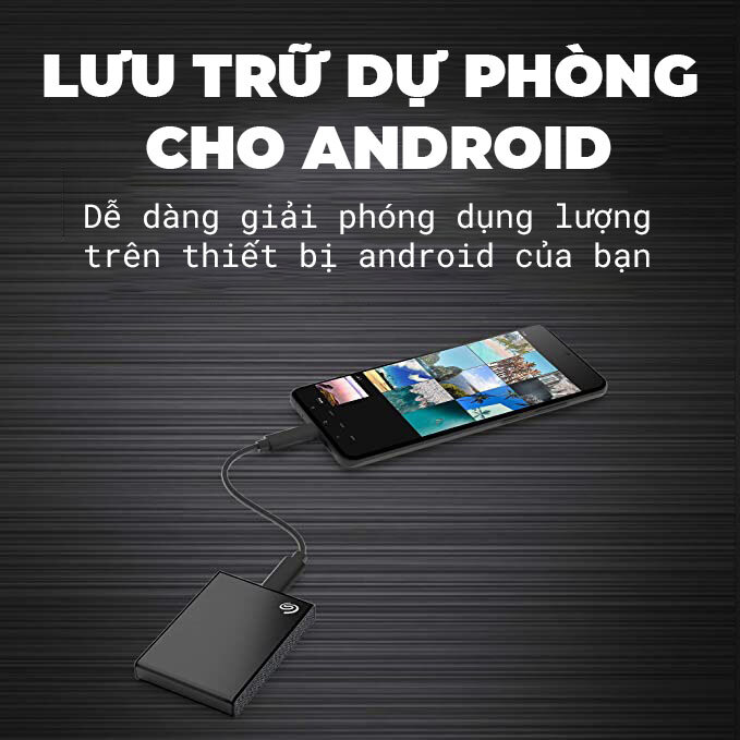 Ổ cứng gắn ngoài SSD Rescue 2.5 inch Seagate One Touch