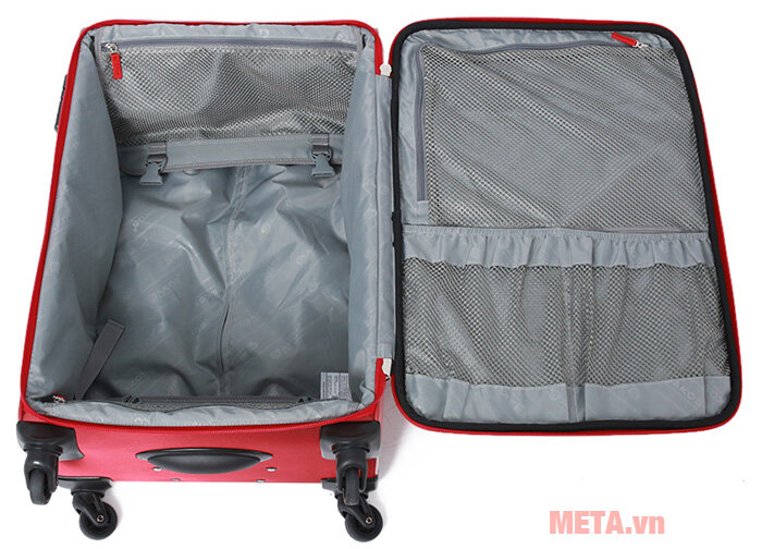 Vali vải Sakos Platinum 6 (42cm x 31cm x 67cm)