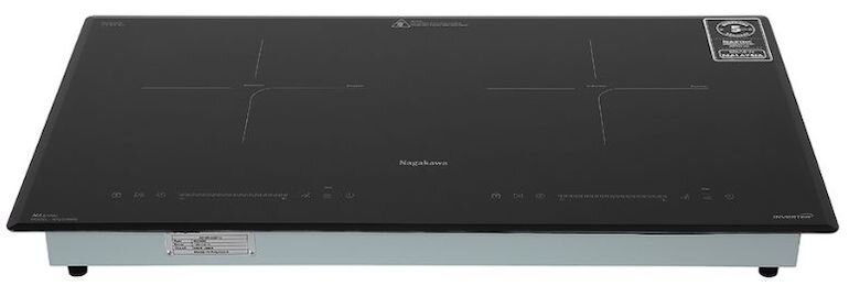 Công suất mạnh mẽ của bếp đôi điện từ Nagakawa NK2C08MS