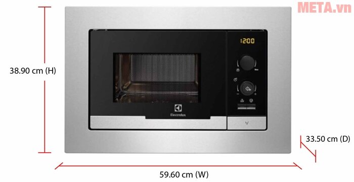 Lò vi sóng âm có nướng Electrolux EMS2085X 20 lít