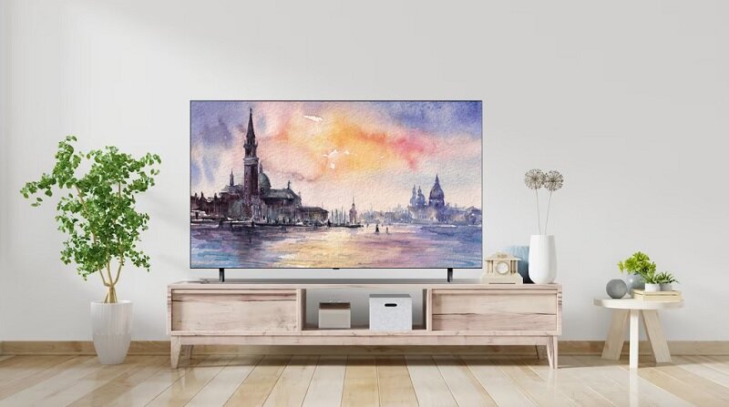 Smart tivi QNED LG 4K 50 inch 50QNED75SRA thiết kế