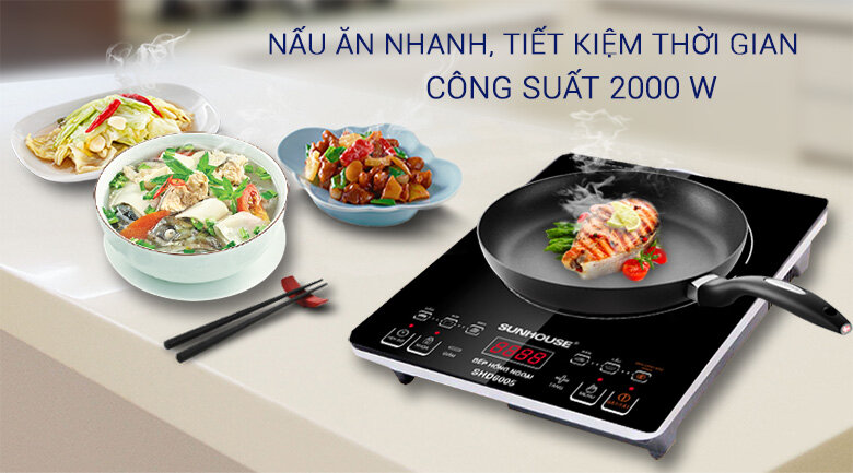 Bếp hồng ngoại Sunhouse SHD 6005