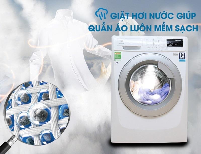 Máy giặt Inverter 8kg Electrolux EWF12844 Máy giặt Inverter 8kg Electrolux EWF12844
