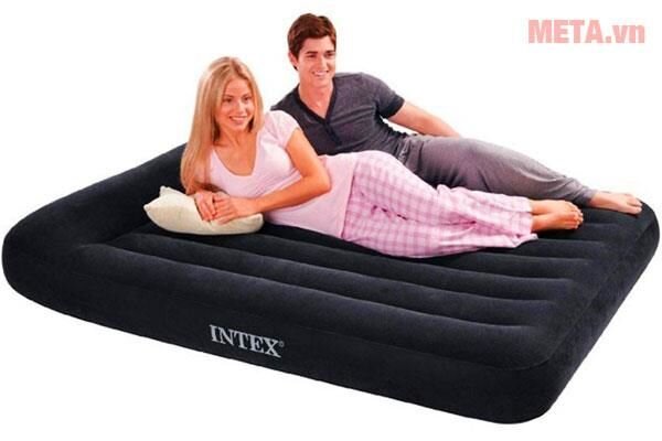 Đệm hơi đôi Intex 1m52 66769 (có kèm bơm)