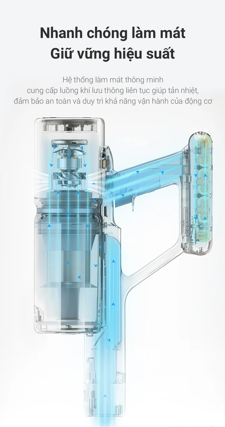 Máy hút bụi cầm tay không dây Dreame P10