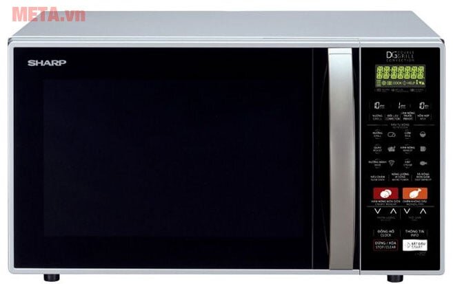 lò vi sóng Sharp R-C900VN(S) có đèn chiếu sáng cho khoang lò