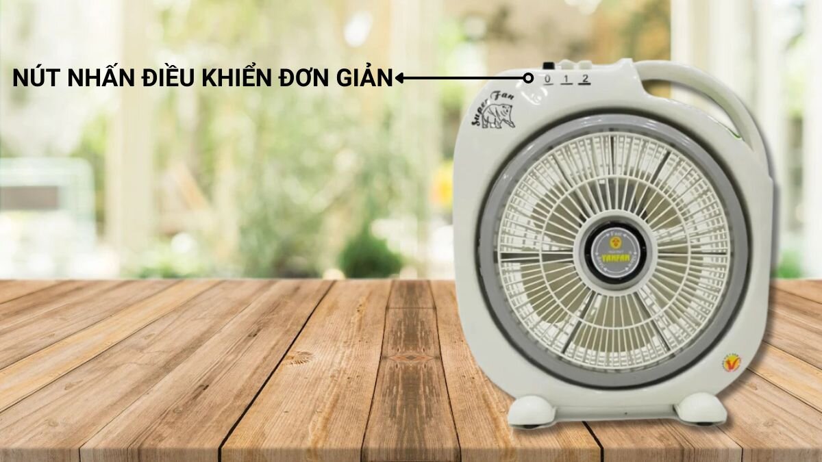 Yanfan BD268 sử dụng nút nhấn điều chỉnh đơn giản