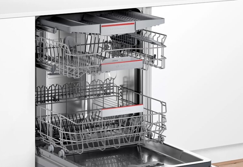 Chức năng Machine care được tích hợp trên máy rửa bát âm tủ Bosch SMV4HCX48E