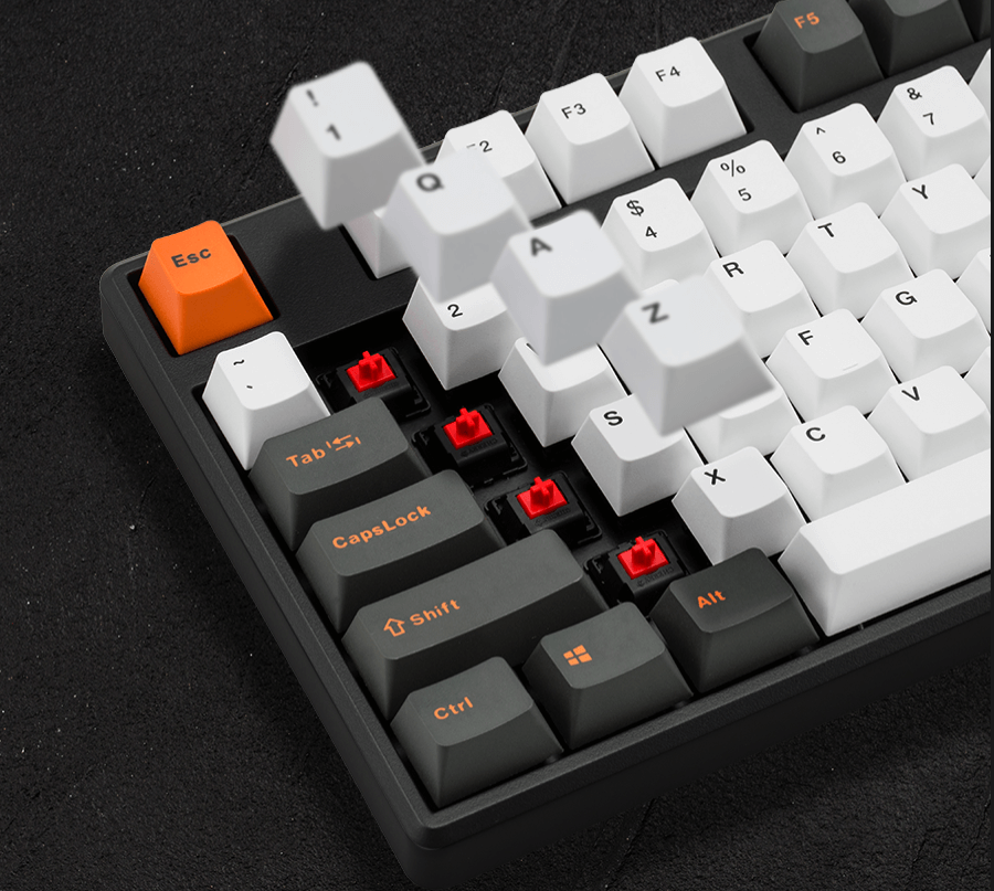 Bàn phím cơ Không dây Mistel X8 Gloaming BT Red sw (USB/Bluetooth) 2