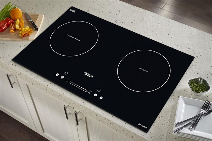 Bếp từ âm Chefs EH-DIH220 sở hữu thiết kế lắp âm hiện đại