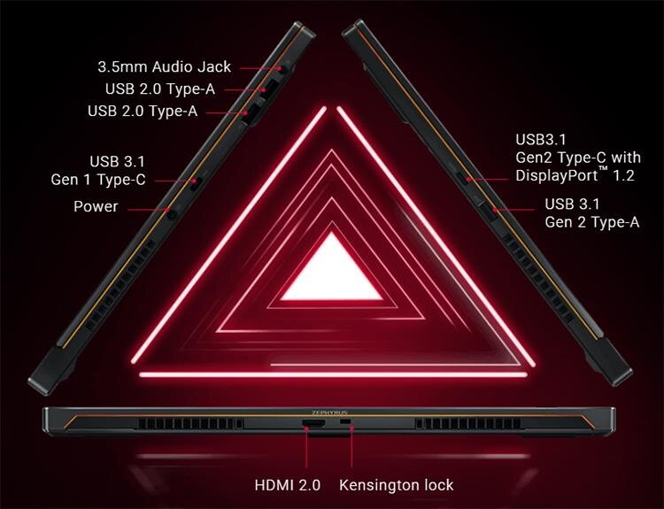 Laptop ASUS GX531GM-ES004T /i7-8750H /2*8GD4 /512GSSD /15.6FHD /W10SL/6GD5_GTX1060