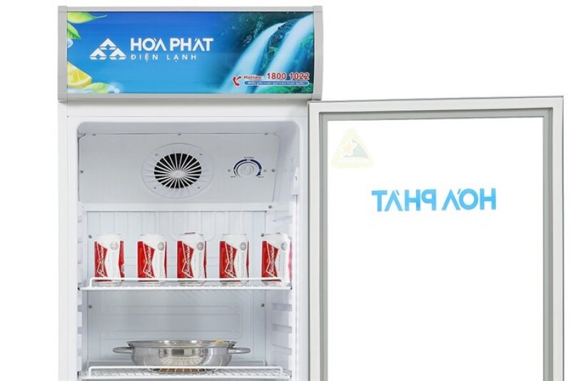 Tủ mát Hòa Phát 1 cánh 195 lít HSC-550F1R1