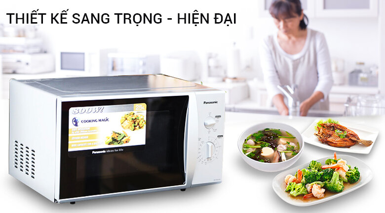 Lò vi sóng Panasonic NN-SM332MYUE 25 lít Lò vi sóng Panasonic NN-SM332MYUE 25 lít