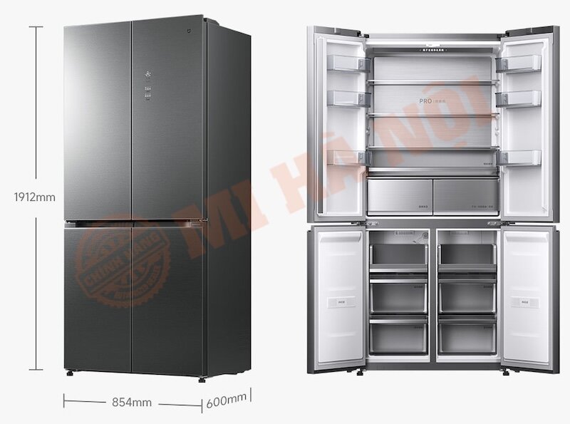 Tủ lạnh Xiaomi Mijia Pro 508L được trang bị công nghệ