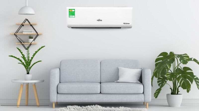 Điều hòa Fujitsu Inverter 18000 BTU 2 chiều ASYA18LEC gas R-410A