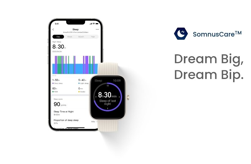 Đồng hồ thông minh Amazfit Bip 3 Pro theo dõi sức khỏe