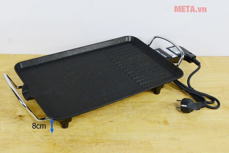 Chiều cao bếp nướng