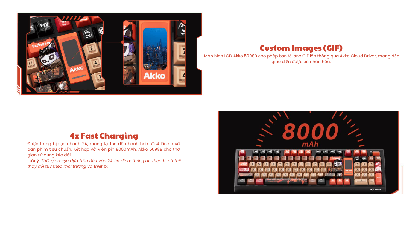 Bàn phím AKKO 5098B Wasteland Survival 4