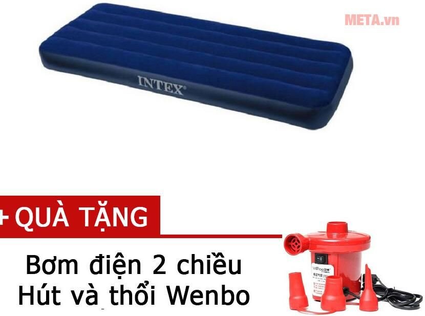Đệm hơi đơn INTEX 76cm 68950 (có kèm bơm) Đệm hơi đơn INTEX 76cm 68950 (có kèm bơm)