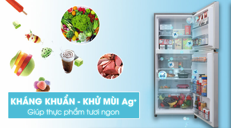 Tủ lạnh Panasonic 234 lít NR-BL267VSV1 Tủ lạnh Panasonic 234 lít NR-BL267VSV1