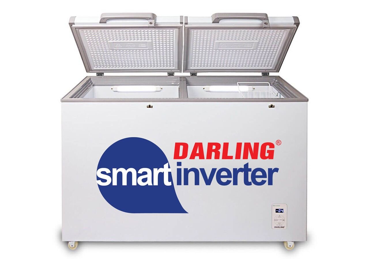 Tủ đông Darling inverter 2 ngăn 370 lít DMF-3699WSI-2