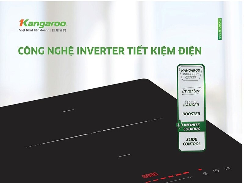 Bếp từ đôi Kangaroo KGIC44D1C
