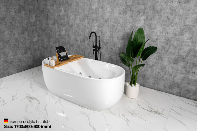 Bồn tắm đặt sàn massage 1.7m MOWOEN MW8311B-170.MS