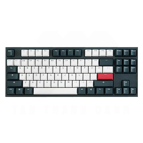 Bàn phím cơ Ducky One 2 Tuxedo TKL Silver Switch