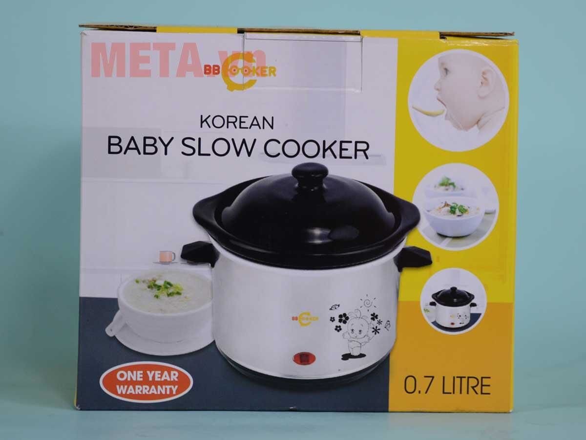 Nồi nấu cháo đa năng Hàn Quốc BBcooker BS07 (0,7 lít)