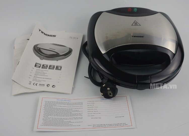 Kẹp nướng sandwich Tiross TS-514