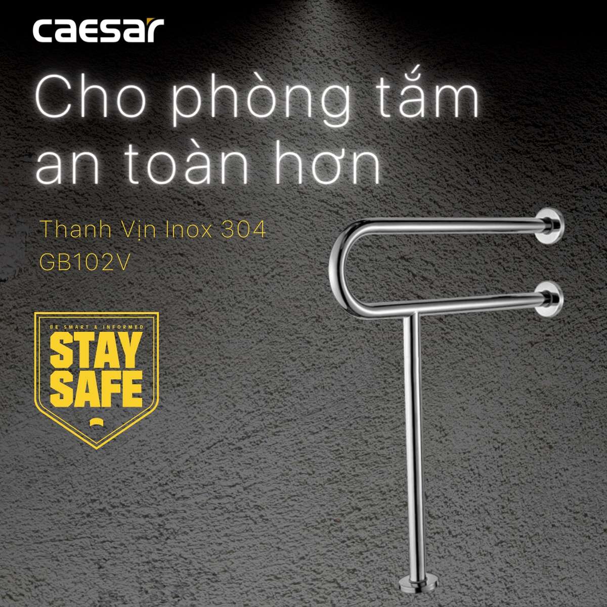 Thanh tay vịn Caesar GB102V