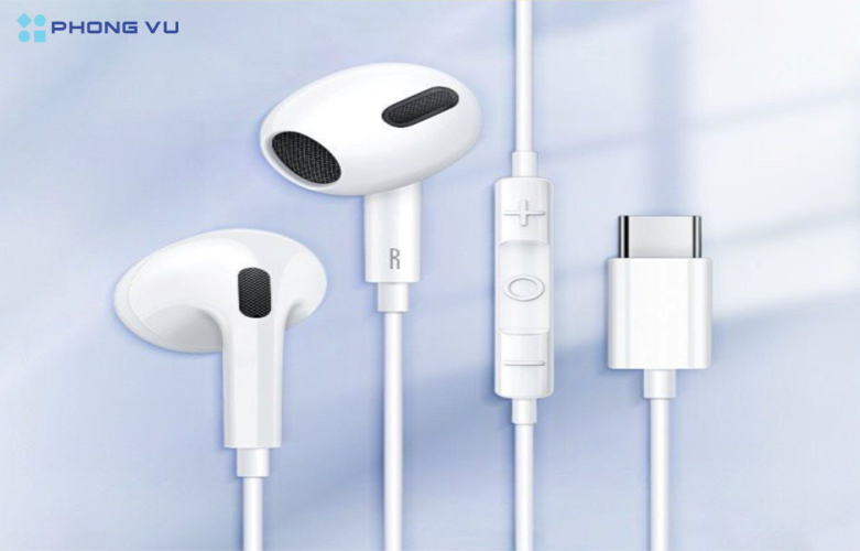 Mua tai nghe có dây Baseus Encok Type-C lateral in-ear C17 giá ưu đãi tại Phong Vũ