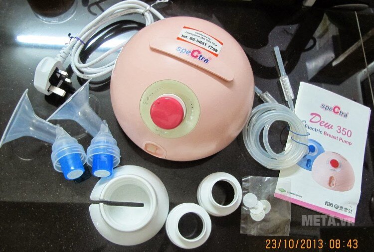 Máy hút sữa đôi Spectra Dew 350