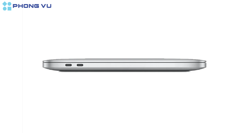 MacBook Pro M2 2022 13 inch (24GB/256GB SSD) được trang bị đầy đủ các cổng kết nối cần thiết