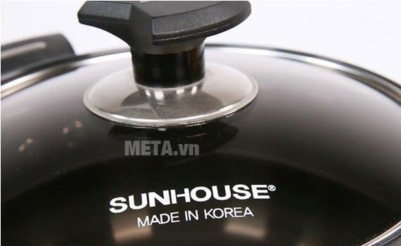 Bộ 5 nồi anod đáy từ Sunhouse SHG9999